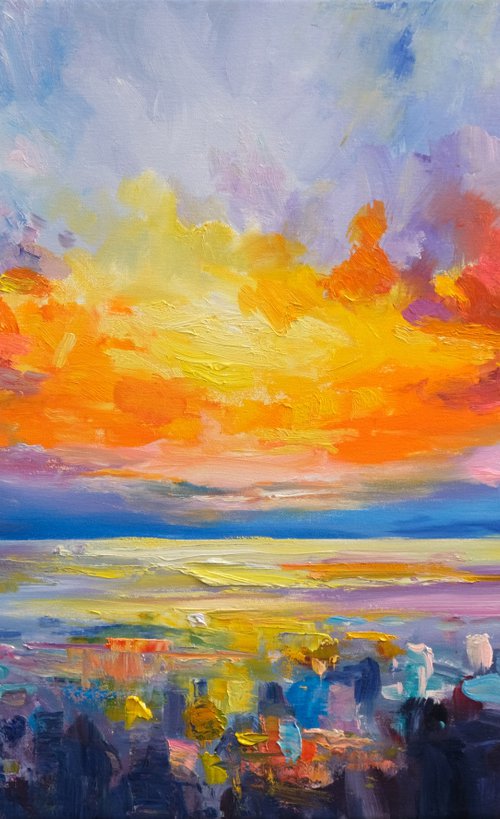 Bright Sunset by Behshad Arjomandi