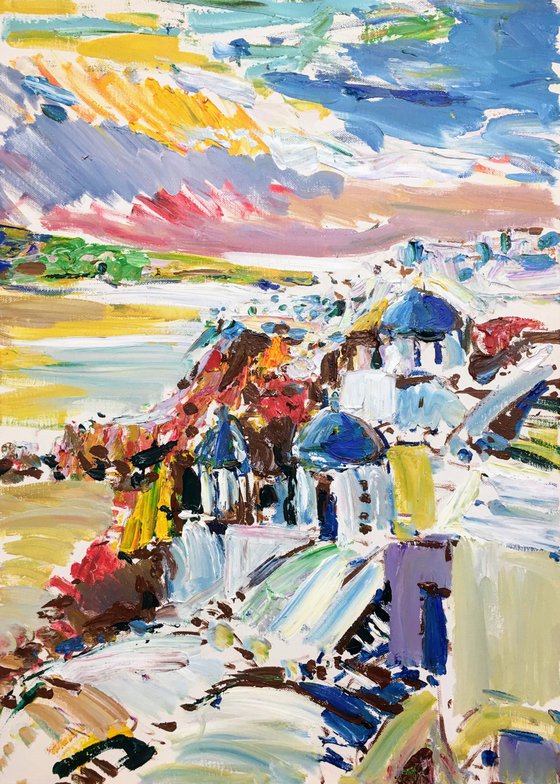 Santorini abstract