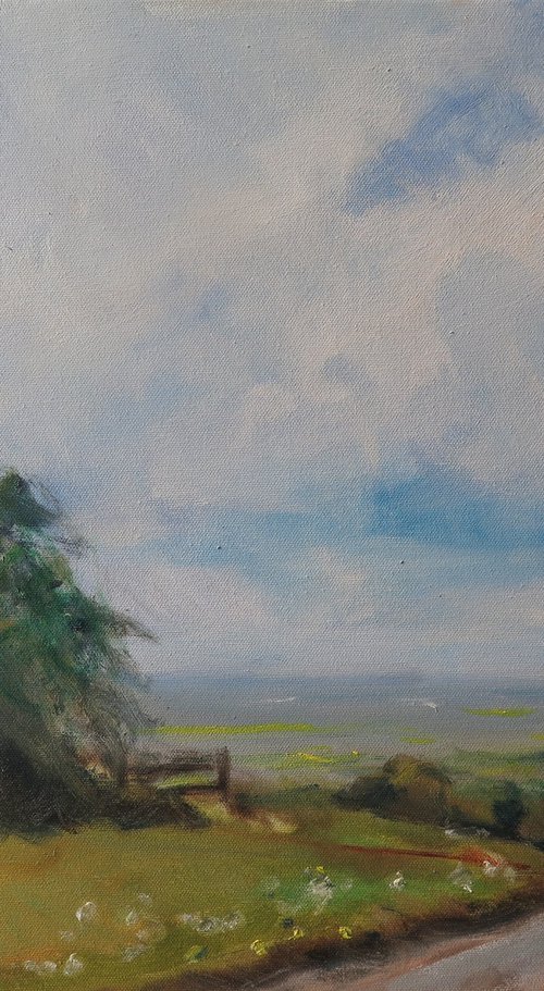 Above Kirby Underdale by Malcolm Ludvigsen