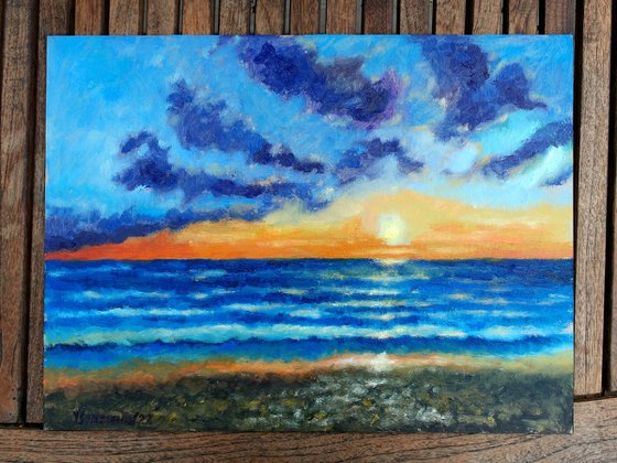 Seascape, Sea Stories - Sunset