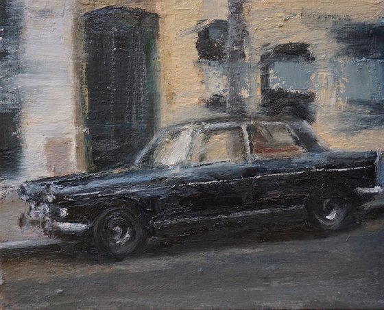 Black Peugeot 404