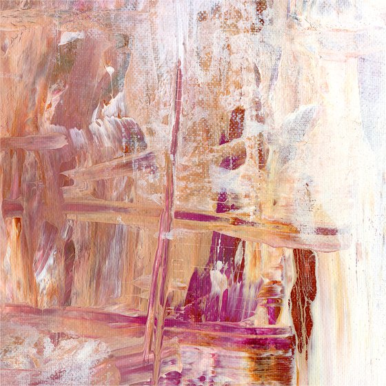 Mystical Moments 1 - Textural Abstract Painting  by Kathy Morton Stanion