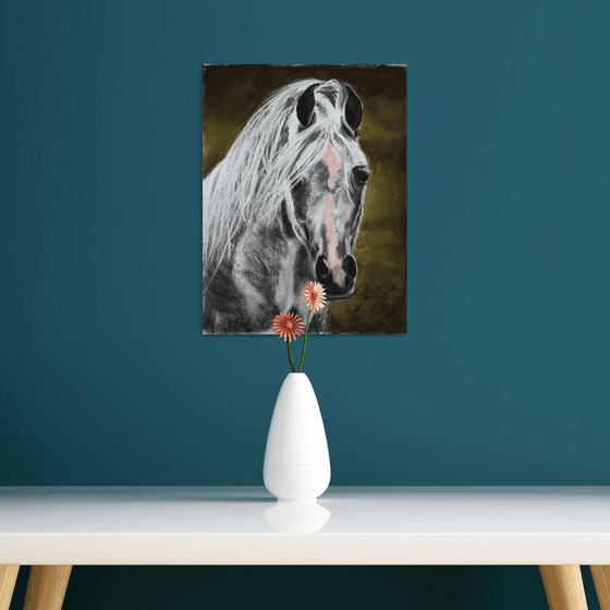 Horse... Portrait I /  ORIGINAL PAINTING