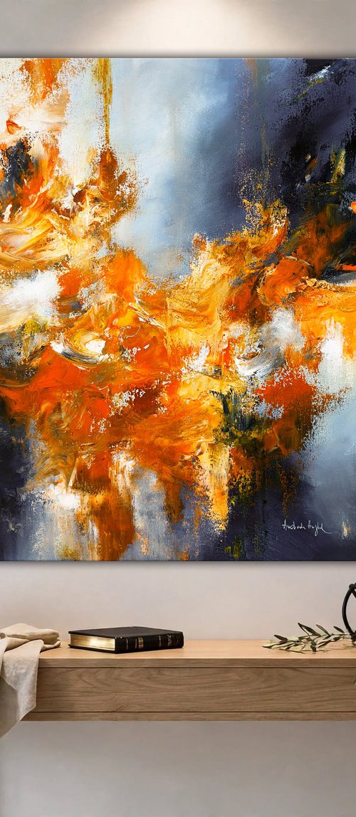 Autumn on Fire by Andrada Anghel