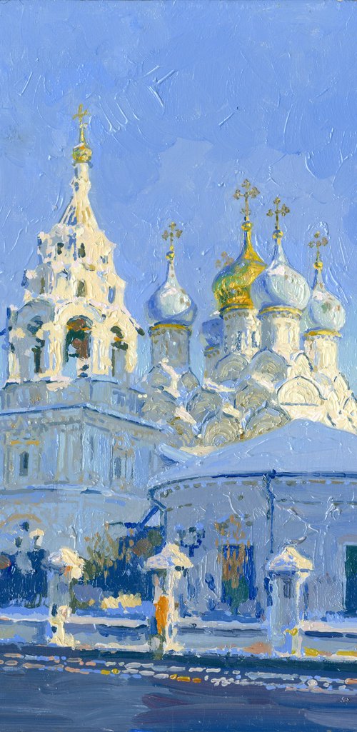 St. Nicholas Church in Pyzhi by Simon Kozhin