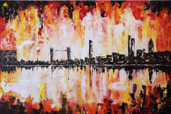 Commission London sky