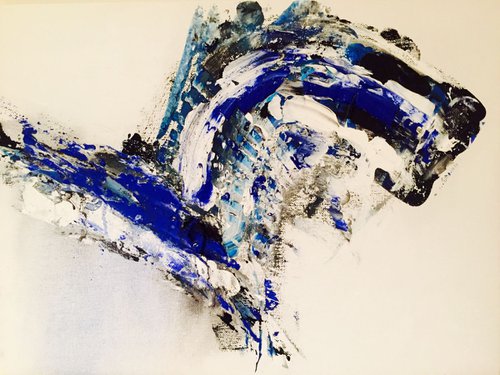 Blue Wave #2 by K.C. Lyons