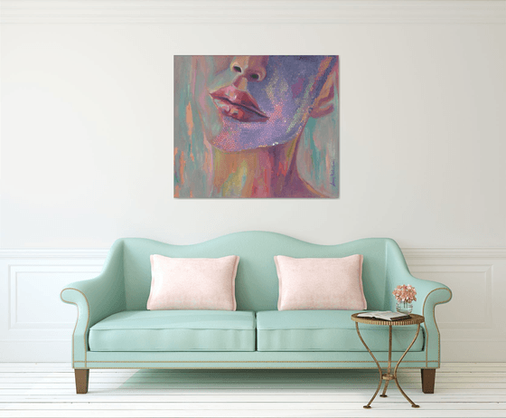COSMIC WOMAN - Limited Edition of 10, Giclee prints on canvas