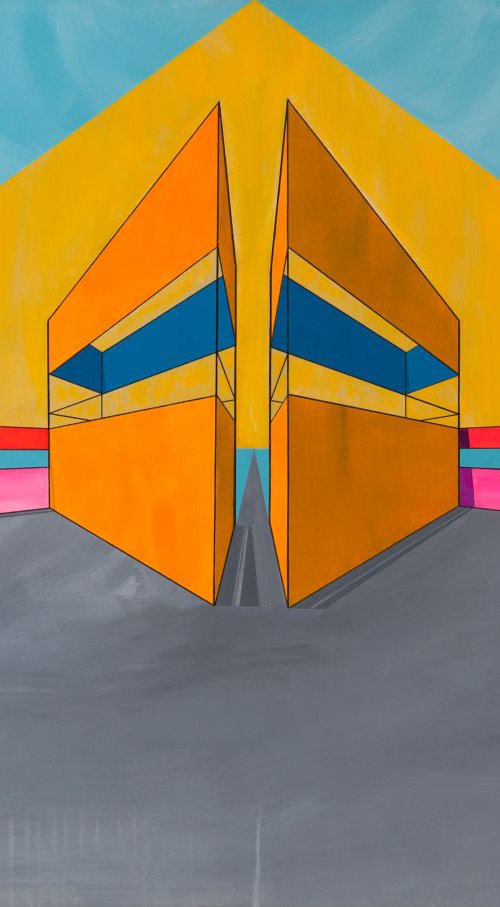 "The Gates Of The Unconscious: piece 2" by Lili A Phelouzat