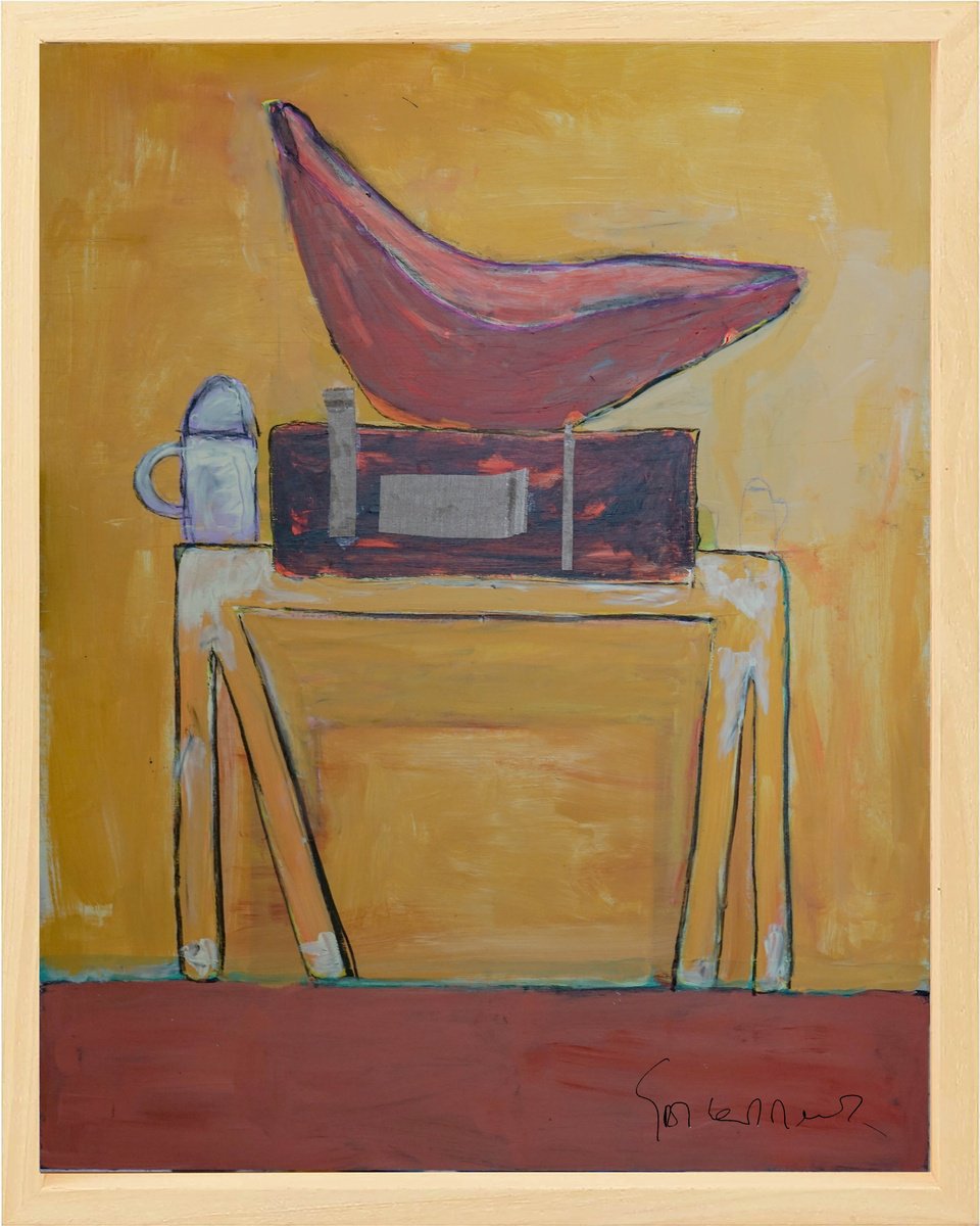 Organic Abstract Acrylic Painting By Geert Lemmers Fpa, 33 X 41, Liberation Of The Mind 9, Original Artwork