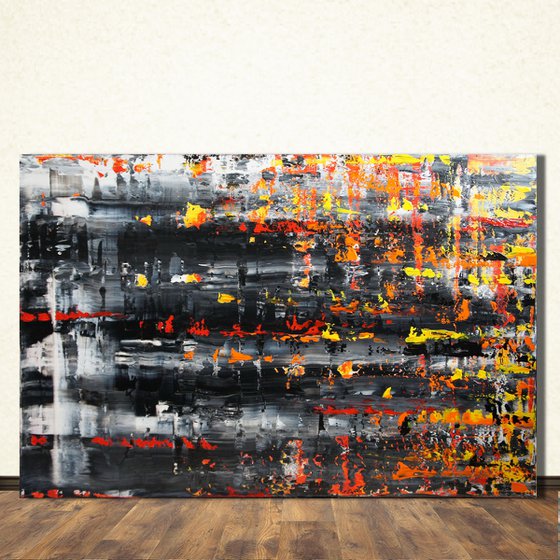 Burning Memories (120 x 80cm) XXL (48 x 32 inches)