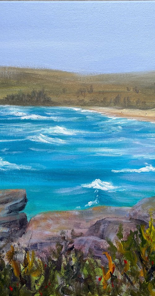 Curl curl beach by Shelly Du