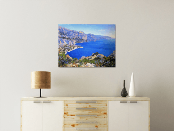 Calanques in the sun