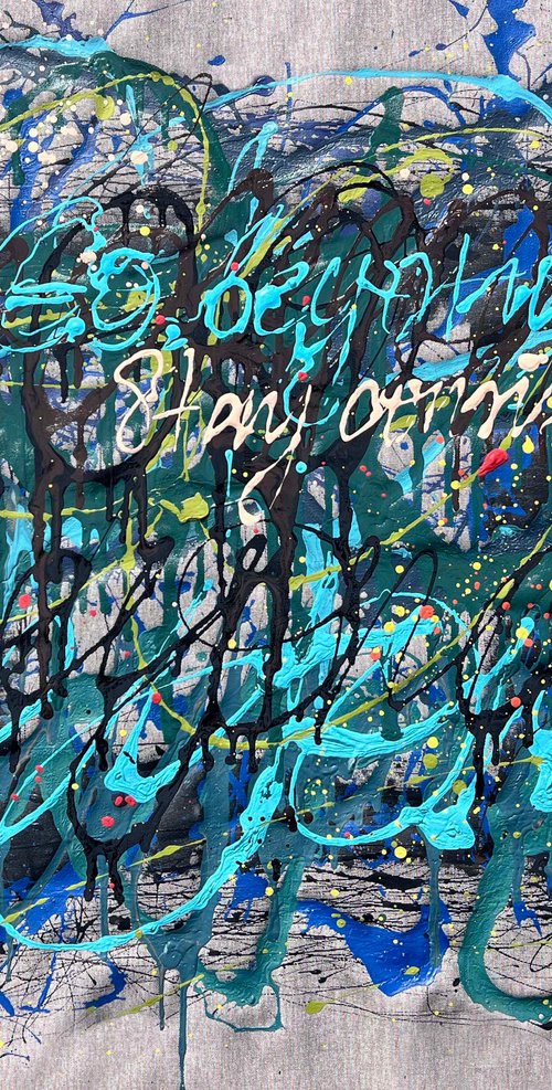 Stay consistent, Go beyond by Bogdana Antoniuk