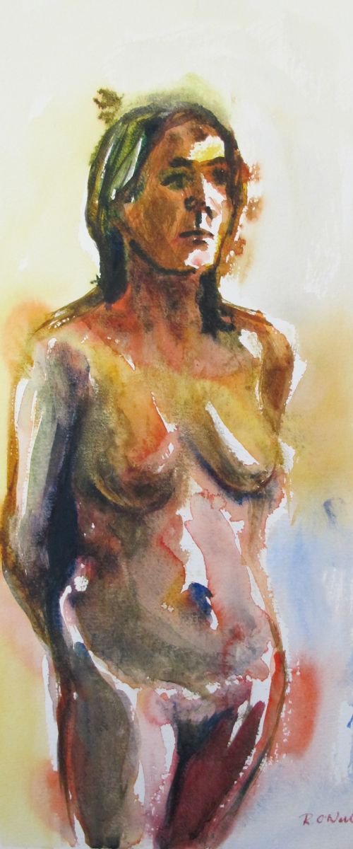 standing female nude by Rory O’Neill