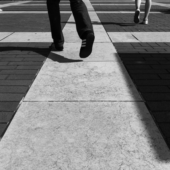 Walk The Walk, 16x16 Inches, C-Type, Unframed