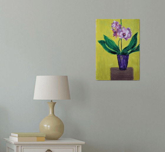 Orchid I /  ORIGINAL PAINTING