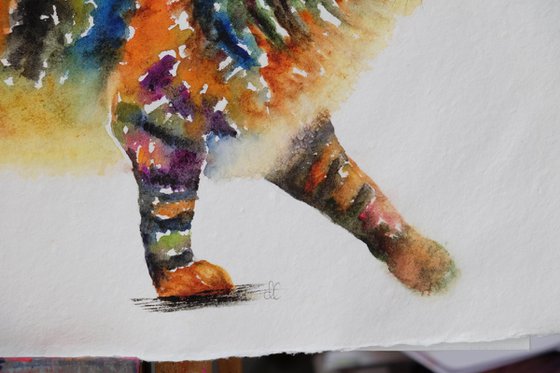 Miss Stripes Takes A Stroll