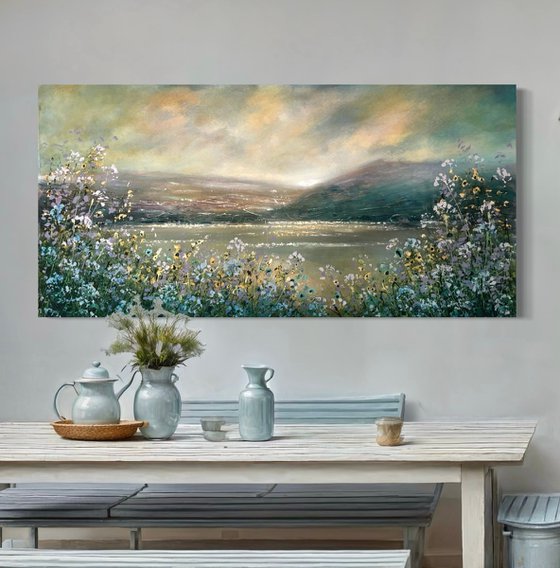 Golden Skies Over Keswick