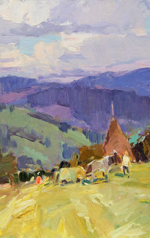 Carpathian mountains by Aleksandr  Kryushyn