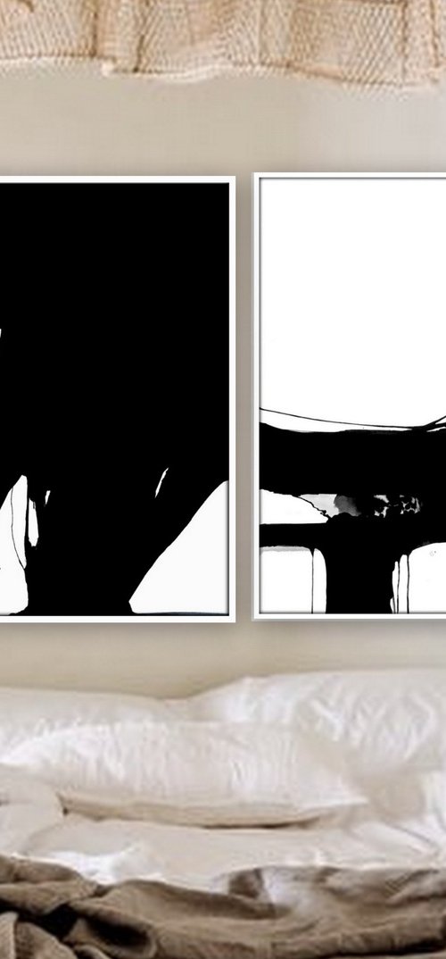 Abstract artwork by Nadia Moniatis