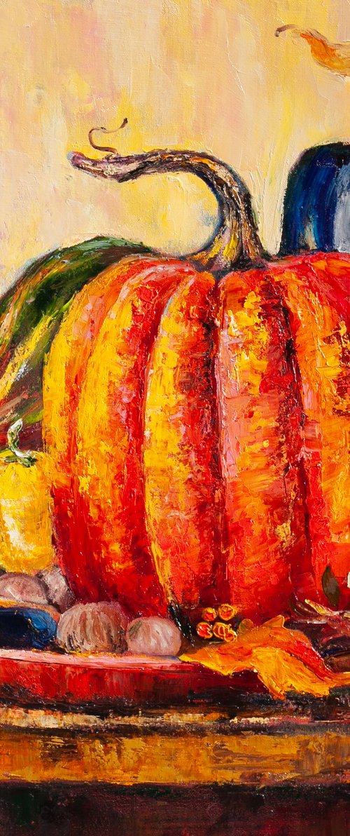 Pumpkins by Liudmila Pisliakova
