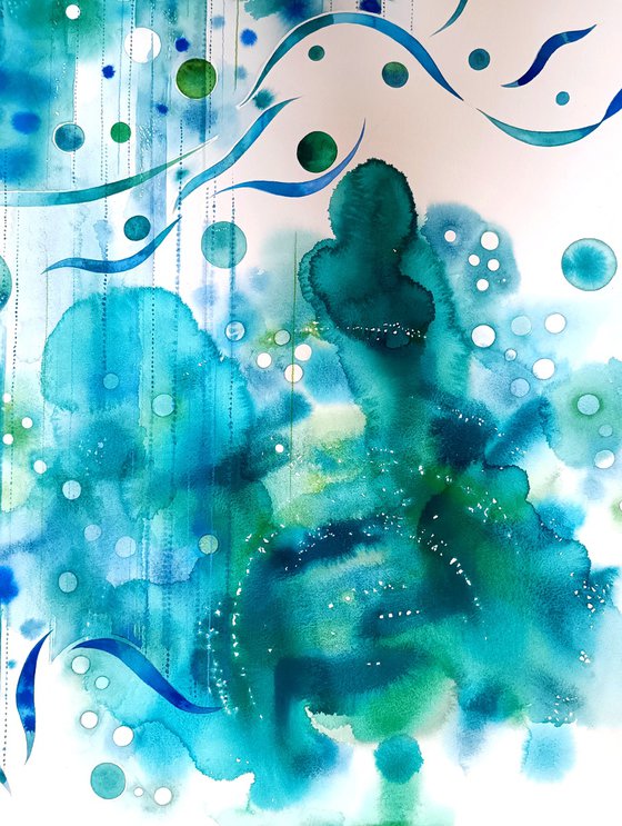 Turquoise motion 3