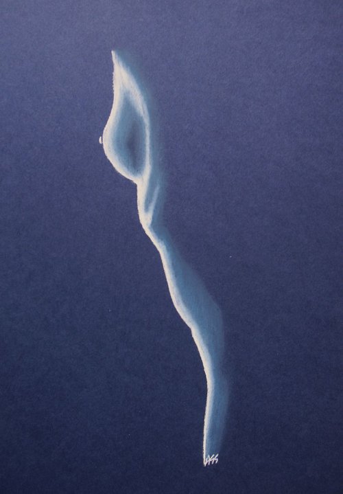 Nude 17 Blue by Angela Stanbridge