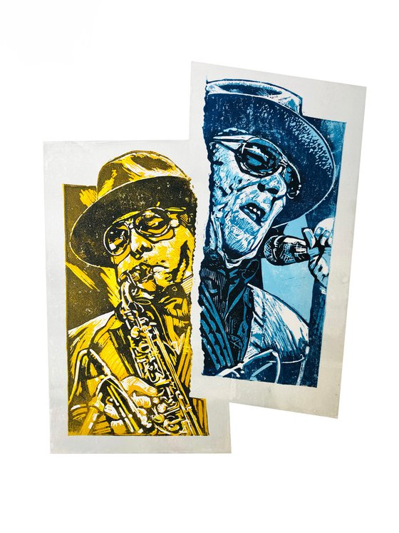 Torn Print: Van Morrison