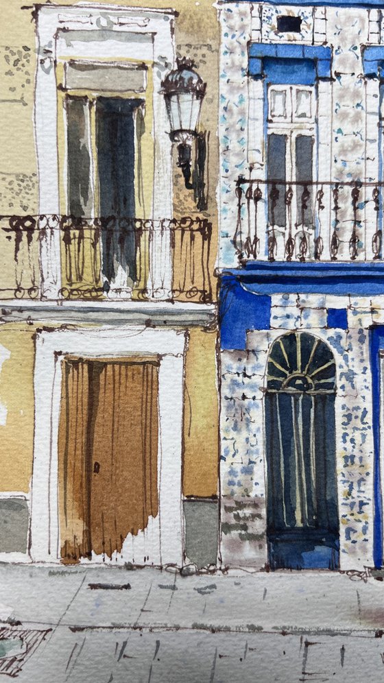 Valencia's Sunlit Pai(Diptych)