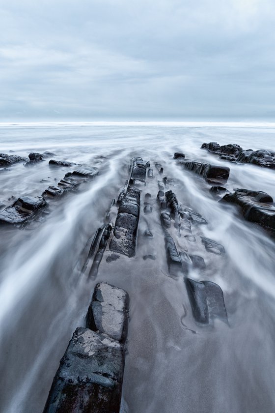 Sandymouth Beach Cornwall UK