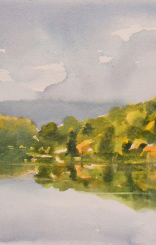 "Reflection in the lake" by Ivan  Grozdanovski