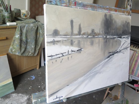 Winter by the Ouse