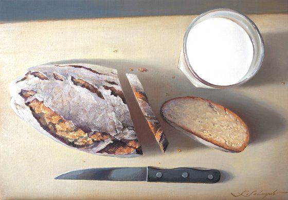 Still life with bread