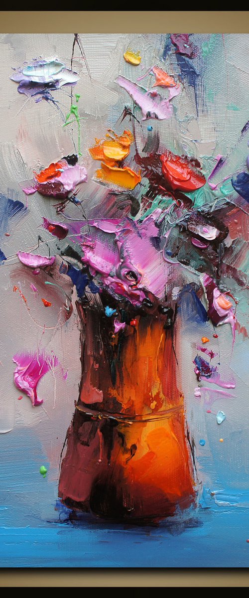 Purple flowers by Stanislav Lazarov