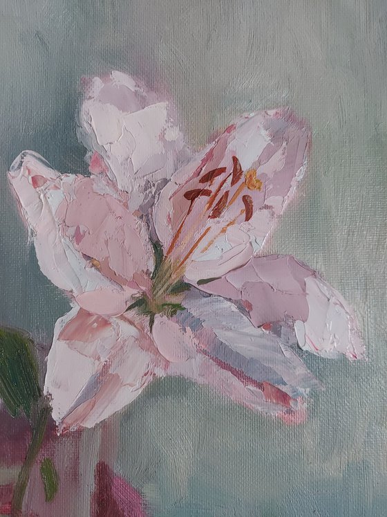 Still-life with flower "Lily"