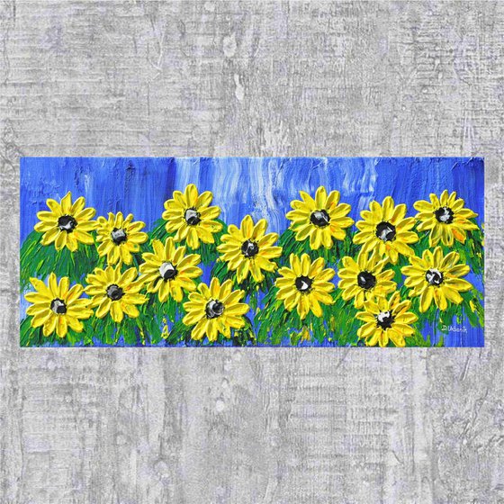 Sunflower 60x25cm