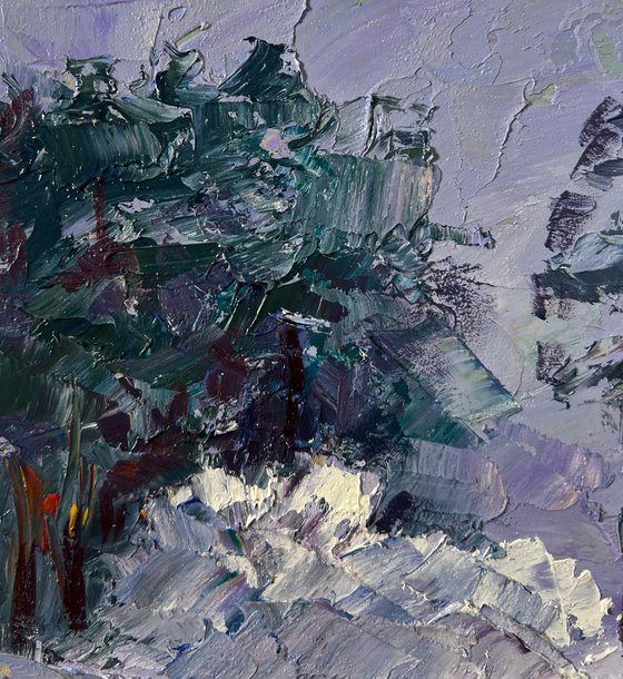 The Forest was Covered with Snow