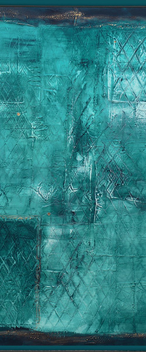 Blue Monochrome by Edelgard Schroer