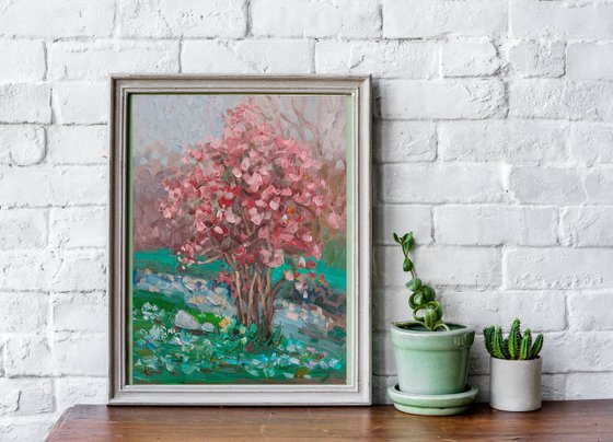 SPRING LANDSCAPE "BLOOMING"