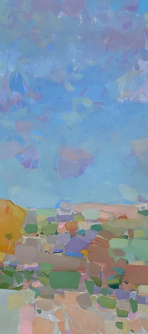 Autumn Palette, Original oil painting, Handmade artwork, One of a kind by Vahe Yeremyan