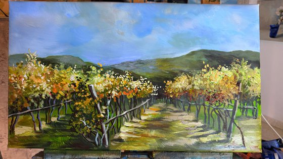 Autumn Vineyards of Ghianti