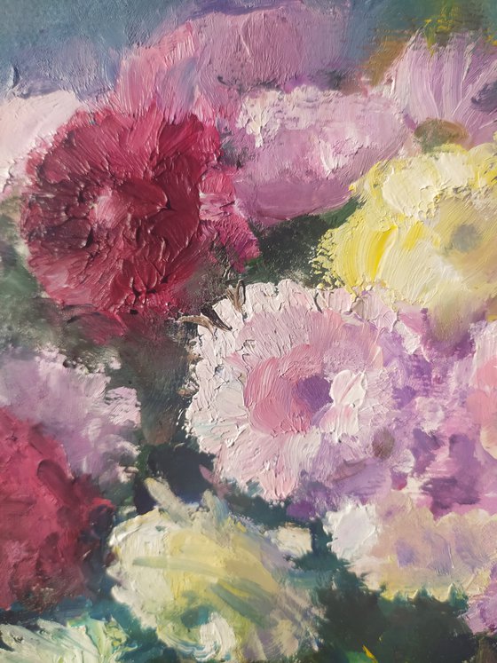 Bouquet in a vase