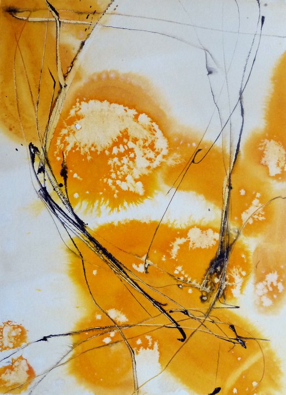The Orange Abstract, 29x41 cm - ESA3