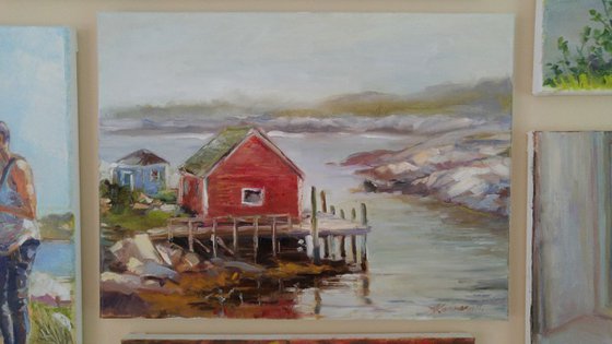 Fisherman's house (plein air)