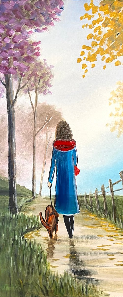 Time For A Walk 2 by Aisha Haider
