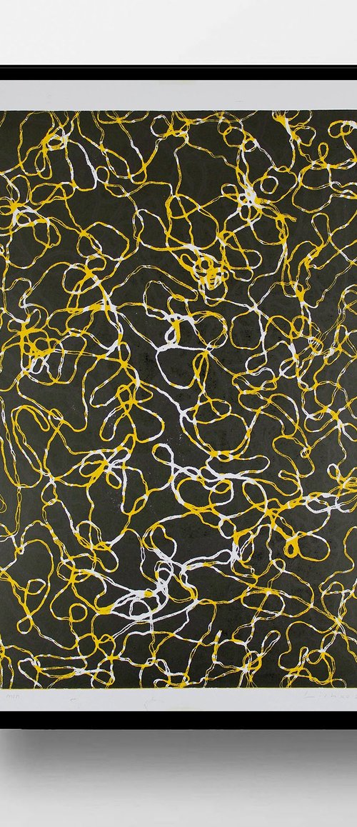 Untitled Monoprint by V. Lishko