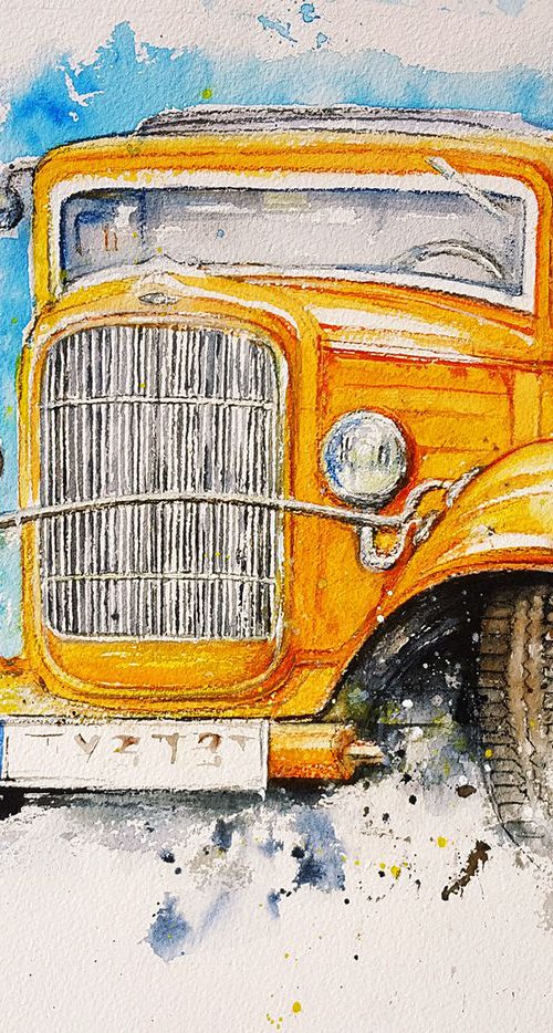 Yellow Truck by Arti Chauhan