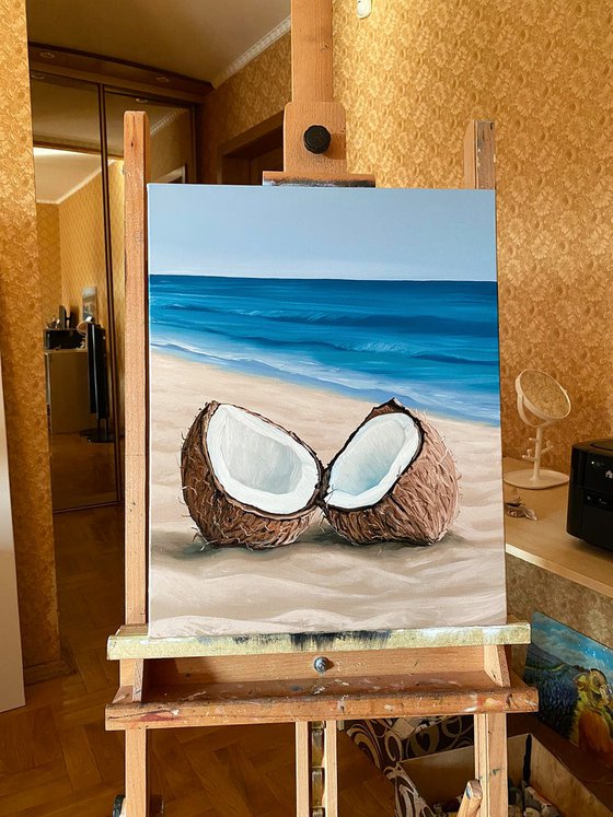 Coconut on the Beach 1