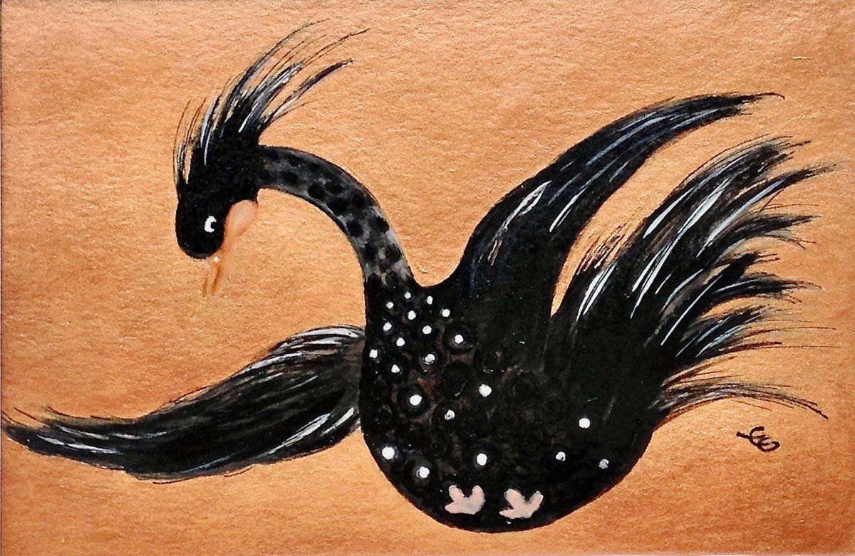 Black swan by Eleanor Gabriel